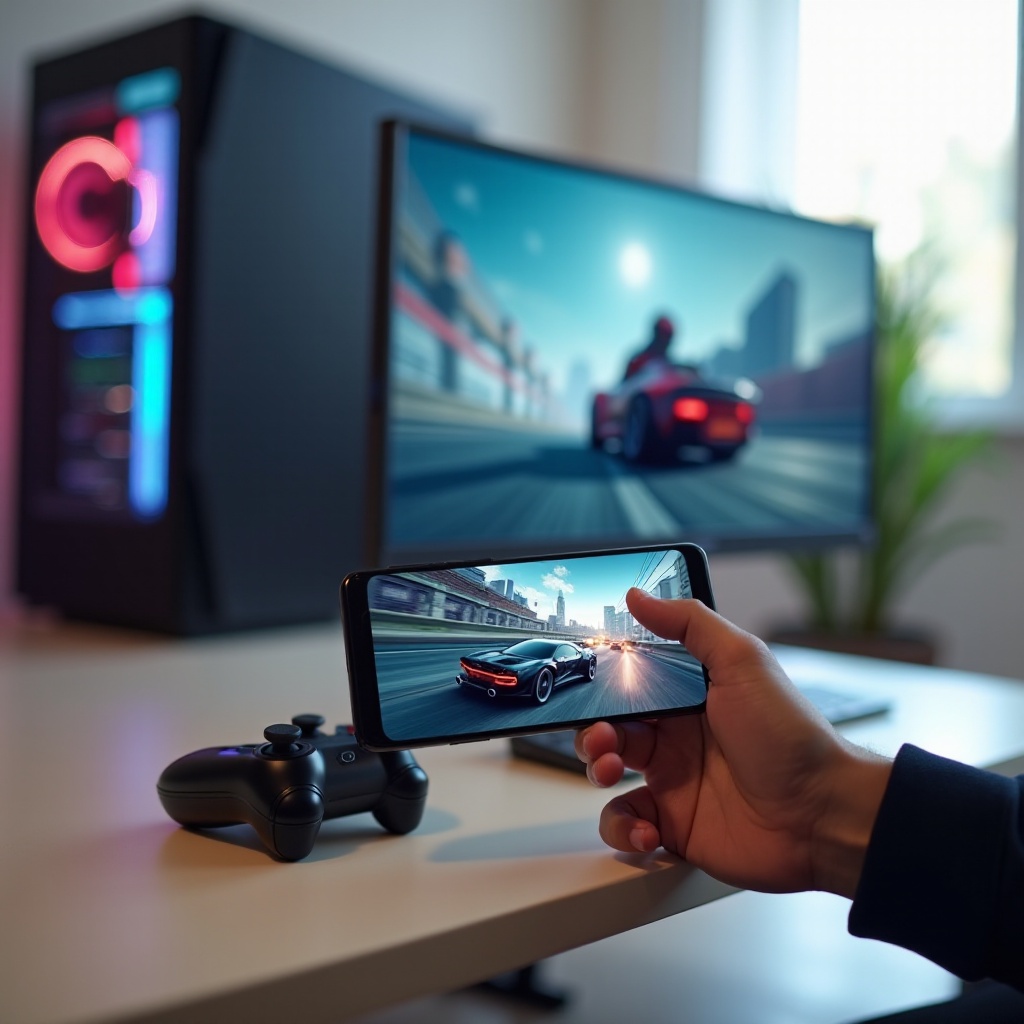 AndroidでPCゲームをプレイする方法