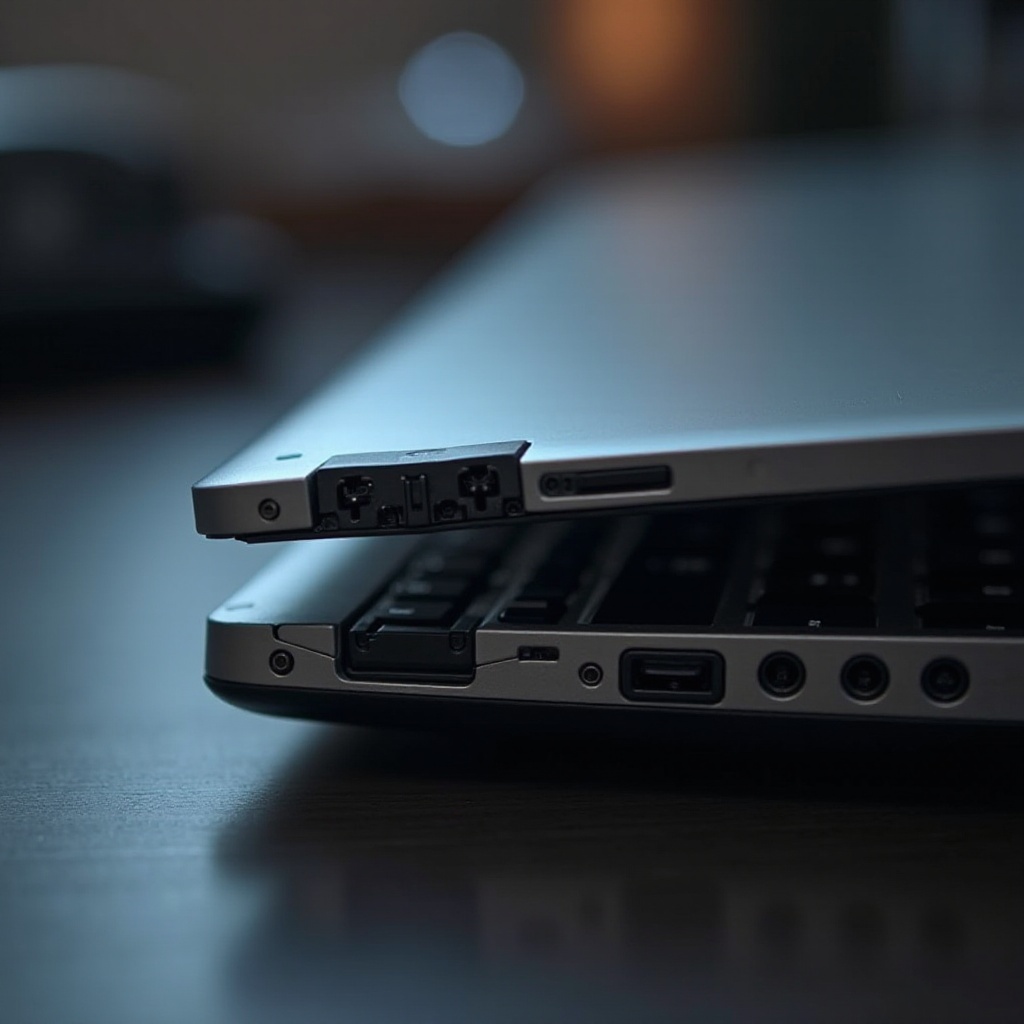 laptopdeksel sluit niet goed