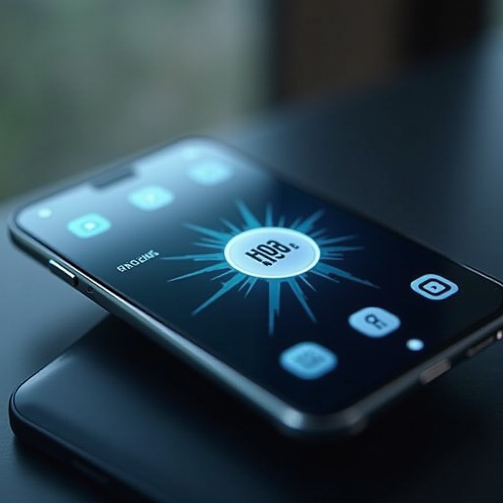 nieuwe telefoon in noodmodus