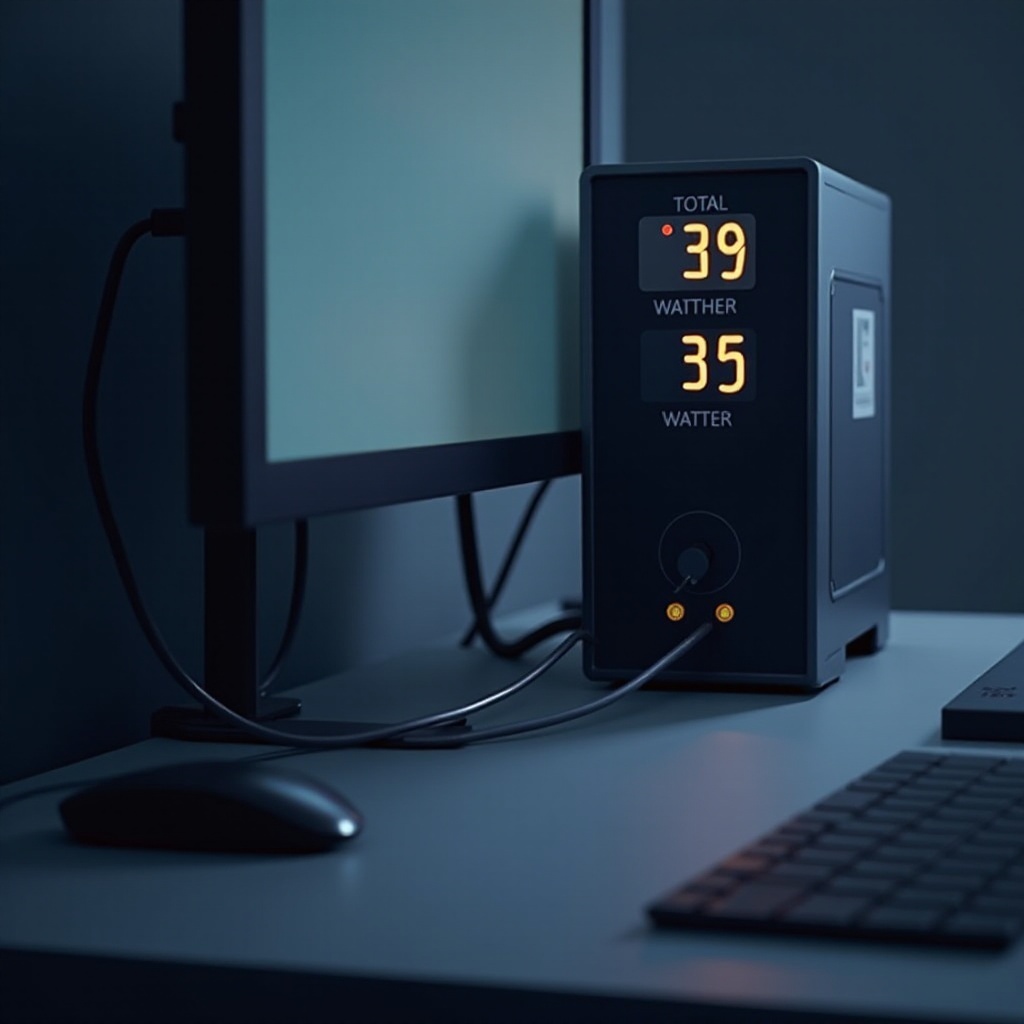 PC의 전체 와트 수를 확인하는 방법