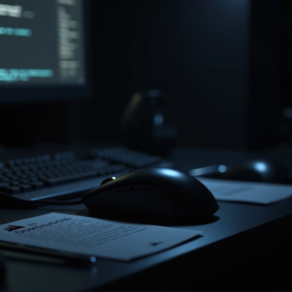 เมาส์ Corsair ไม่ทำงาน