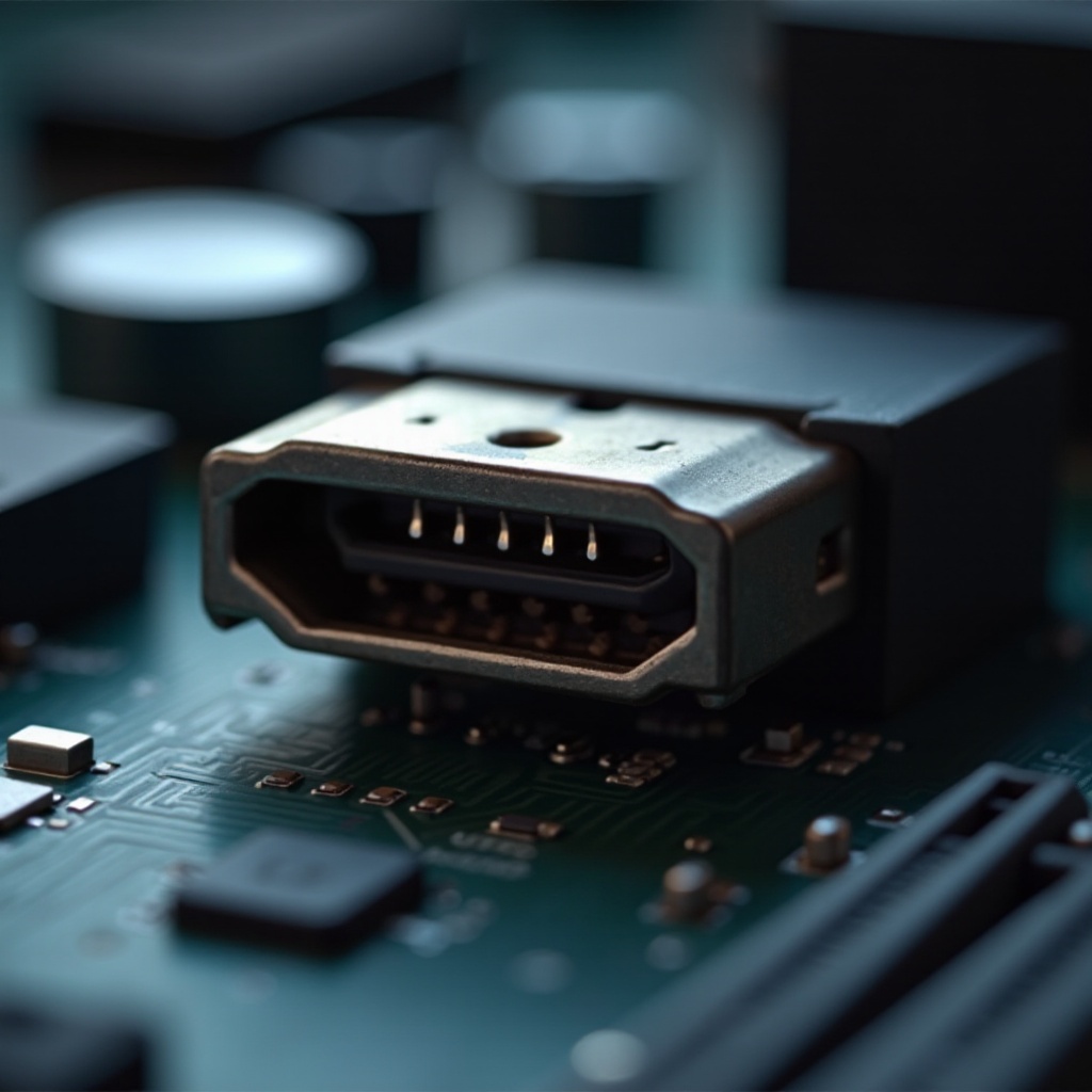 hdmi-poort op moederbord werkt niet