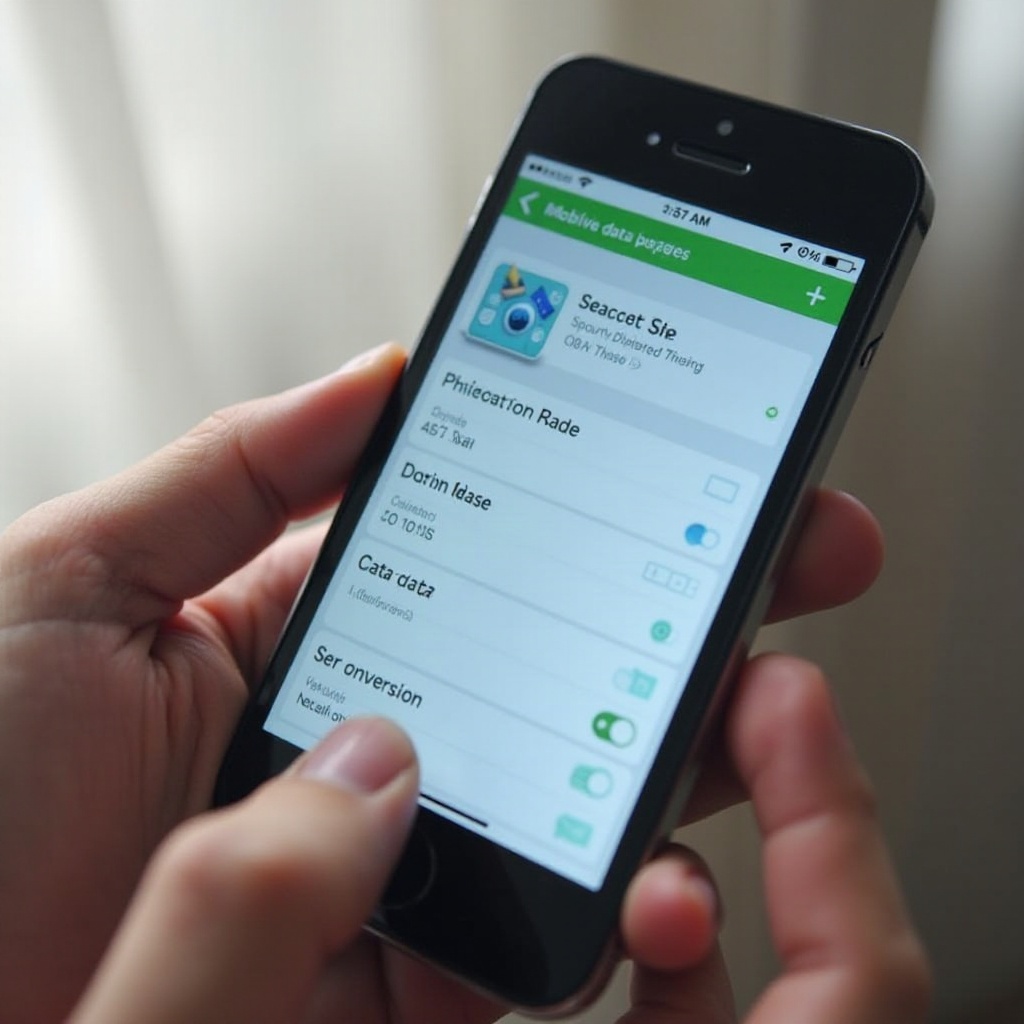 Kuinka seurata mobiilidatan käyttöä iPhonessa: Kattava opas