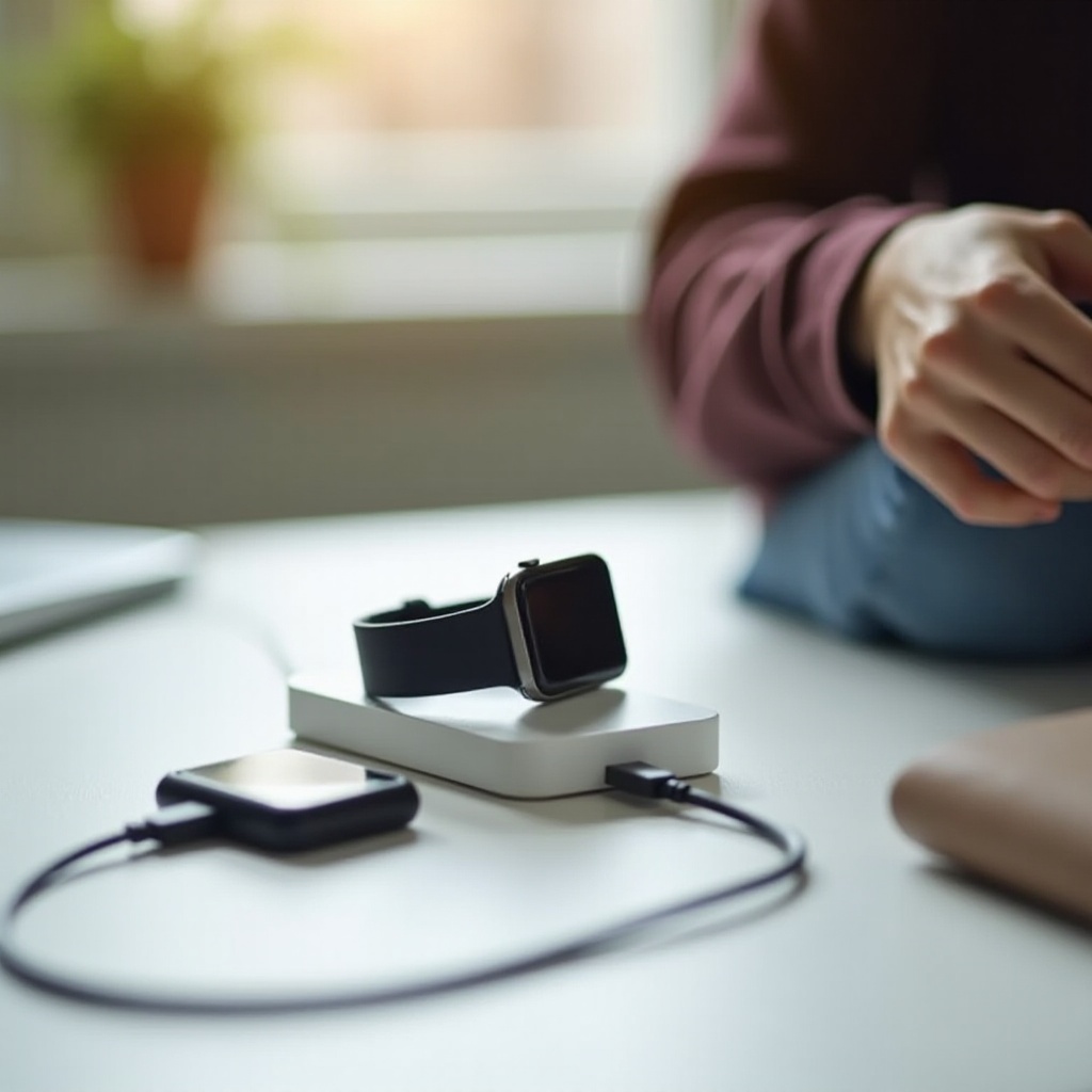 Hoe een smartwatch op te laden met een telefoonoplader