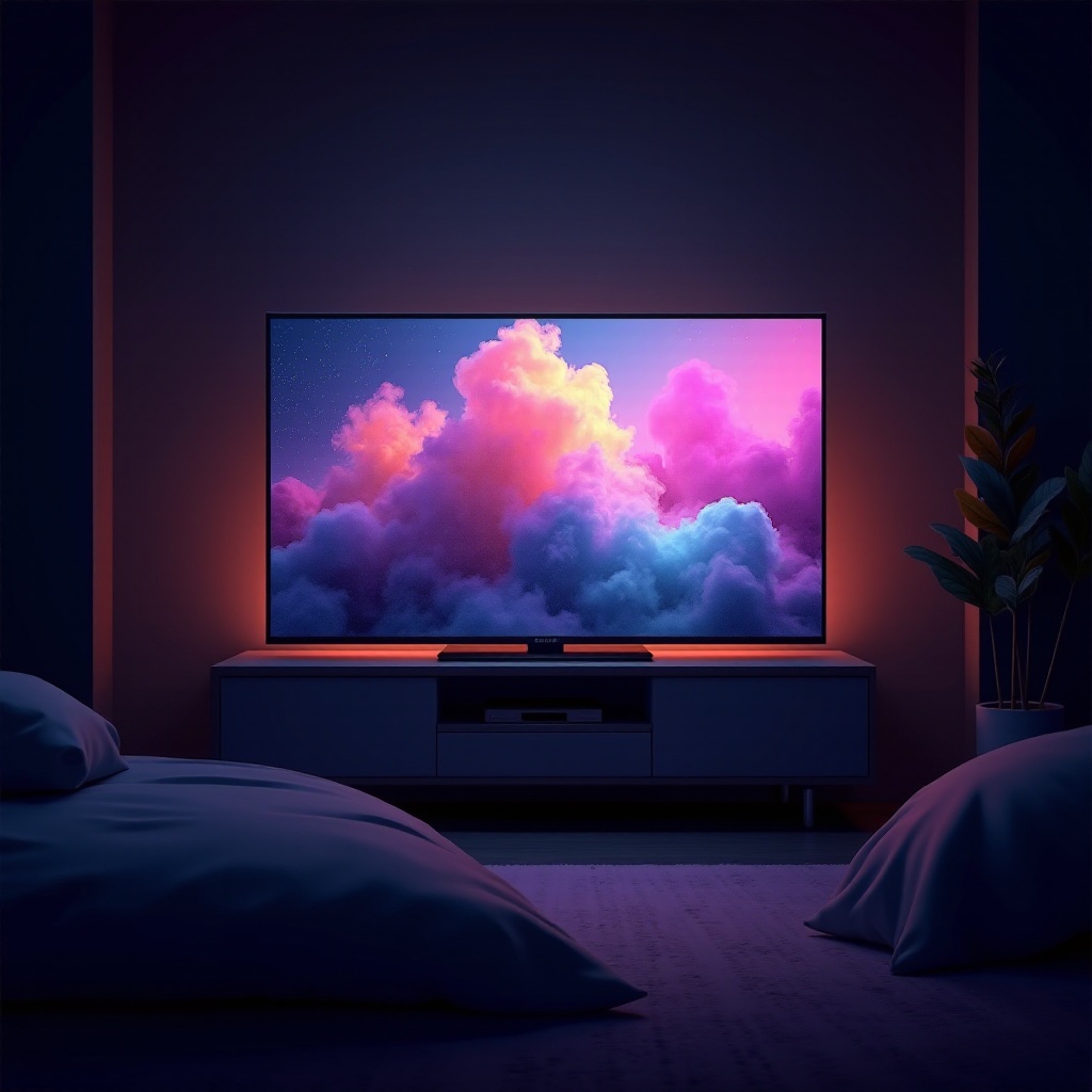 テレビのブルーミングとは何ですか