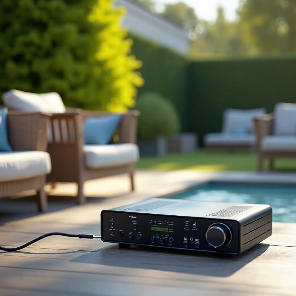 best bluetooth amplifier for outdoor speakers