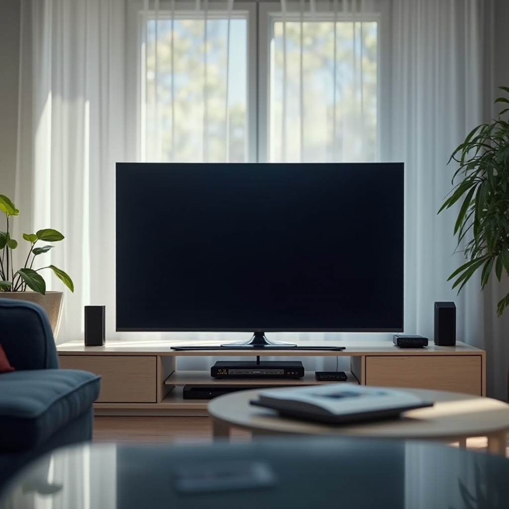 Samsung-televisio ei pysy päällä