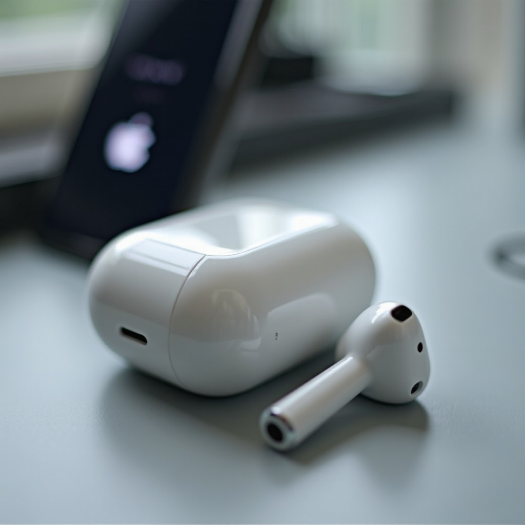 mijn airpods zijn verbonden, maar het geluid komt uit de telefoon