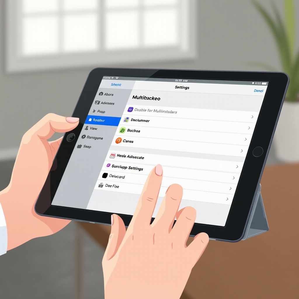 wyłącz multitasking na iPadzie iOS 15