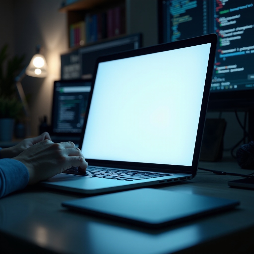 Uitgebreide gids voor het oplossen van het probleem ‘Laptopbeeldscherm half wit’.
