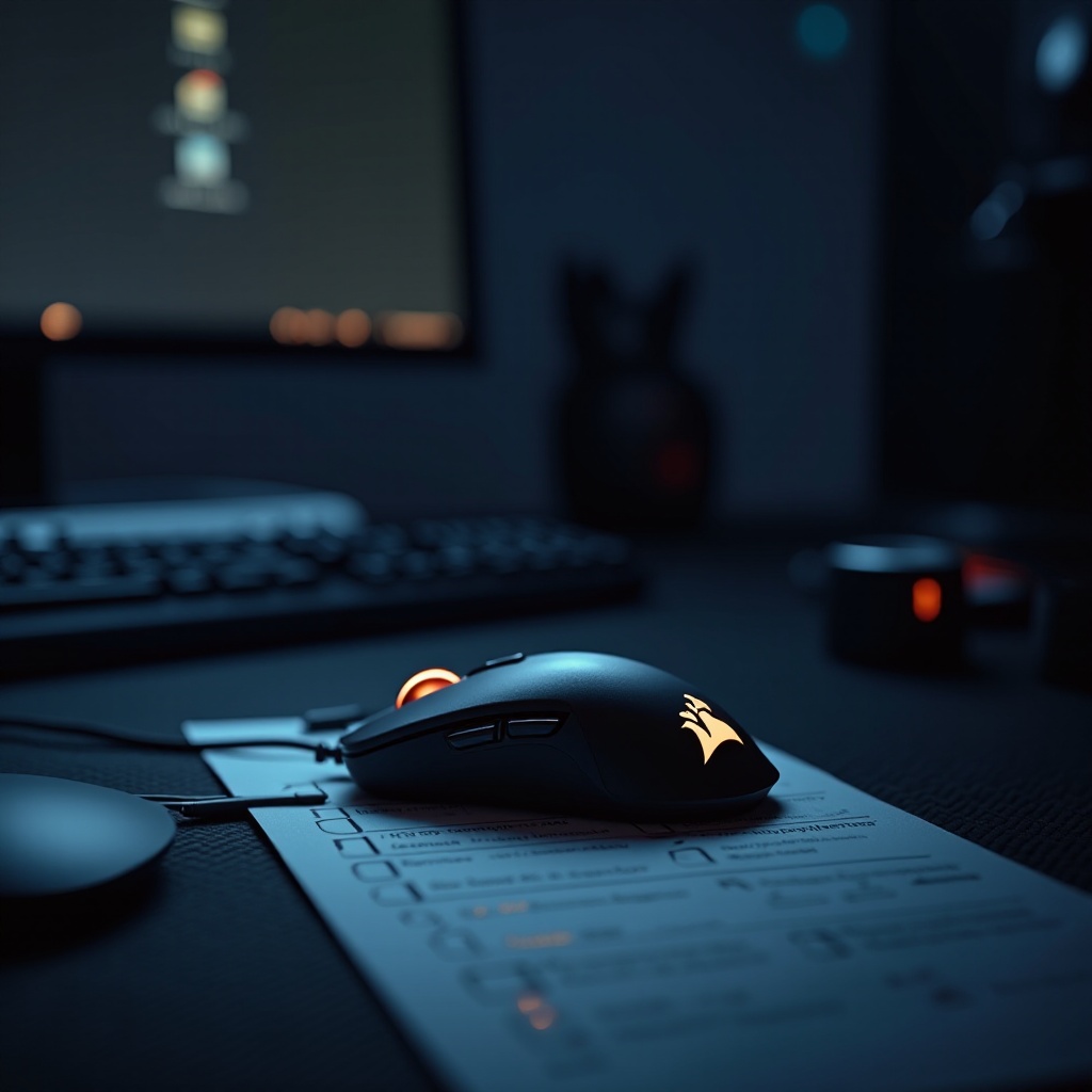 corsair mouse not working