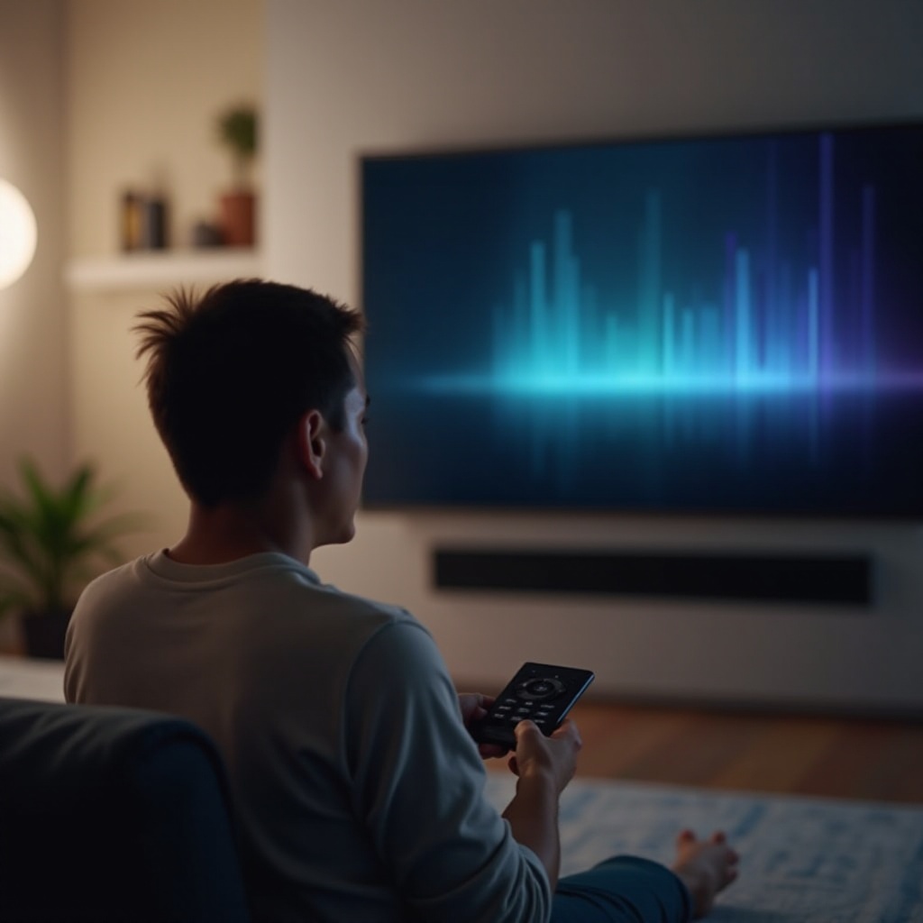 tv volume going up and down