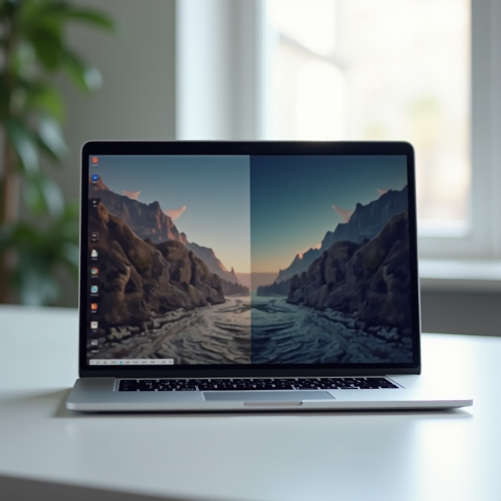 Kannettavan näytön puolittumisongelma: diagnosoi, korjaa ja ehkäise Windowsissa, macOS:ssä ja Chromebookeissa