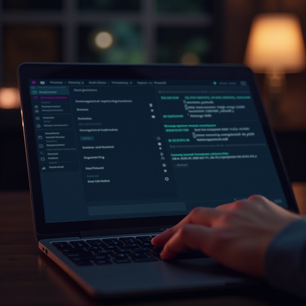 노트북의 MAC 주소 얻기
