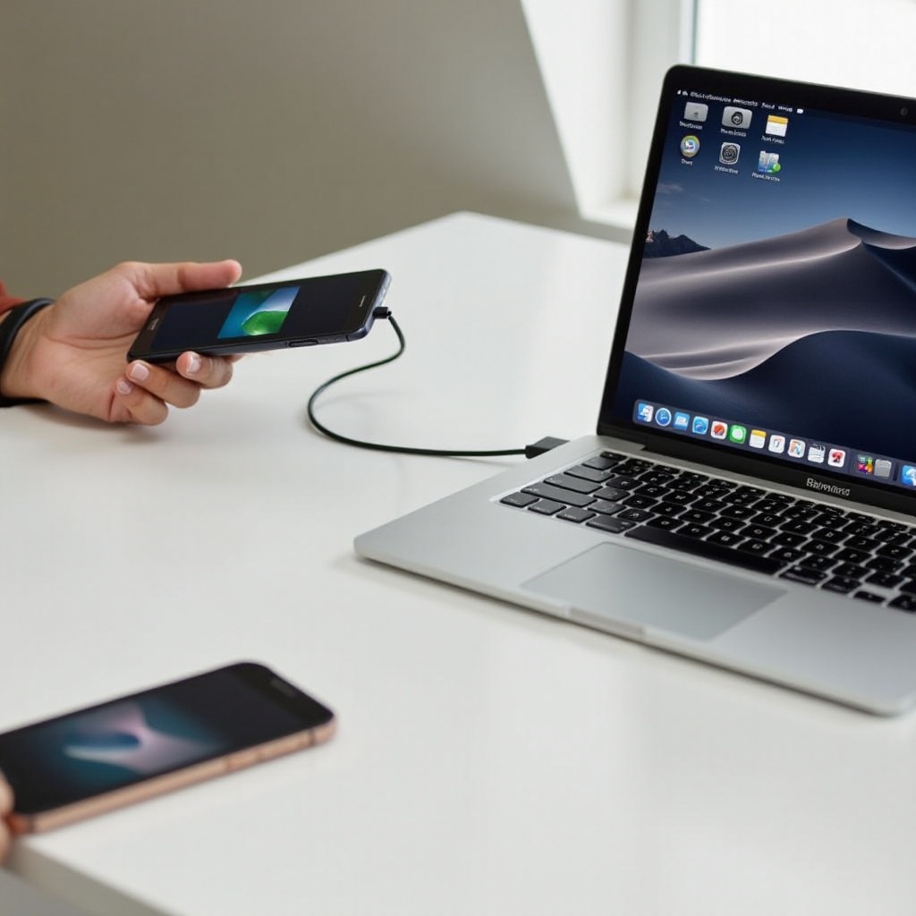 kuinka siirtää valokuvia Androidilta Macille